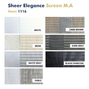 Sheer Elegance Screen M.A